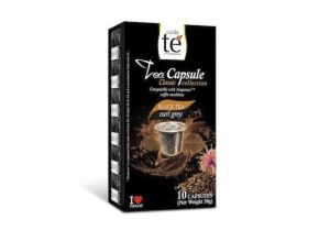 EXPIRÁCIA - 03/2022: Čaj čierny Earl Grey, Cuida Té – 10 kapsúl pre Nespresso kávovary