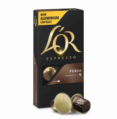 Forza, L'Or - 10 hliníkových kapsúl pre Nespresso kávovary