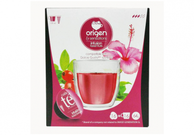 Ovocný čaj, Origen - 16 kapsúl pre Dolce Gusto kávovary