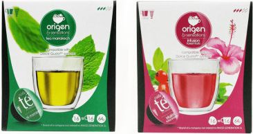 Balíček čajů Origen - 32 kapsúl pre Dolce Gusto kávovary