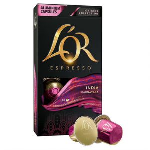 India, L'OR - 10 hliníkových kapsúl pre Nespresso kávovary