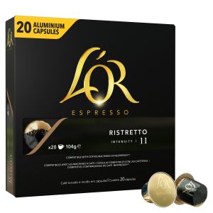 Ristretto, L'Or - 20 hliníkových kapsúl pre Nespresso kávovary