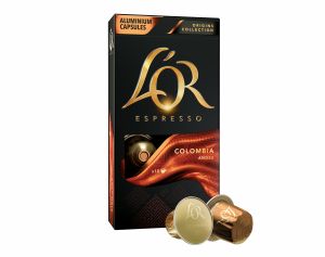 Columbia, L'Or - 10 hliníkových kapsúl pre Nespresso kávovary