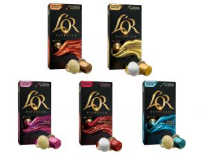 Origins balíček L'OR - 50 Kapsúl pre Nespresso kávovary