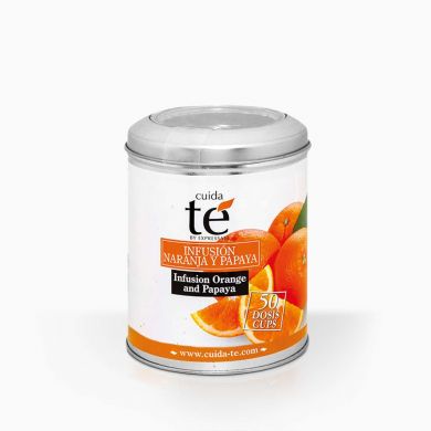 Sypaný ovocný čaj Orange&Papaya, Cuida Té, 100 g