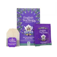 English Tea Shop BIO Bezkofeinový čierný čaj - 20 sáčků