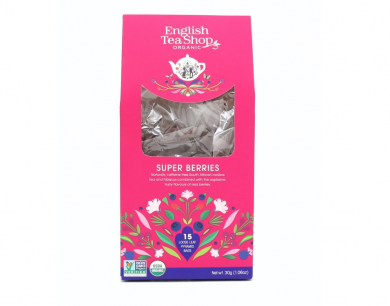 English Tea Shop BIO Super ovocný čaj - 15 pyramídiek