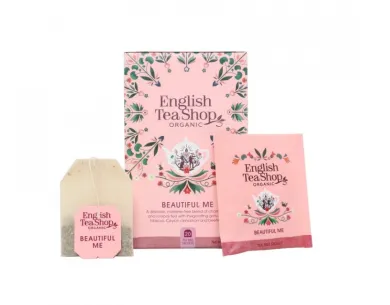English Tea Shop Organic Beautiful Me růžové balení 20 sáčků