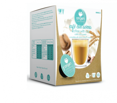 Káva s ovseným mliekom, Origen - 10 kapsúl pre Dolce Gusto kávovary