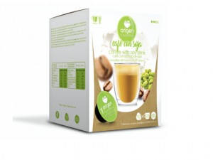 Káva se sojovým mliekom, Origen - 10 kapsúl pre Dolce Gusto kávovary
