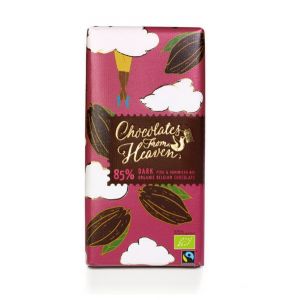 Chocolates from Heaven BIO horká čokoláda Peru a Dominikánska republika 85 % - 100g