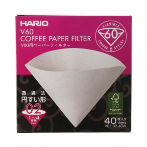 Papírové filtry pro Hario V60-02 - 100 ks