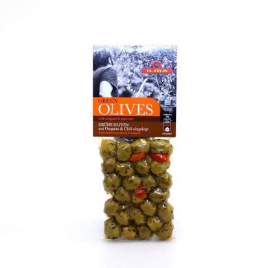 Upraženo - olivy-zelene-s-chilli-paprickami-a-oreganem-150g-1588