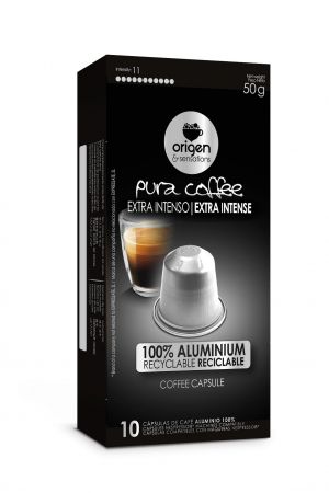 Pura Extra Intenso, Origen Coffee - 10 kapsúl pre Nespresso kávovary