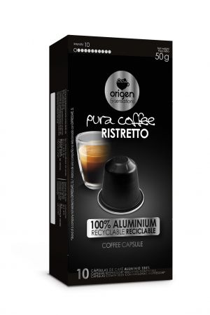 Pura Ristretto, Origen Coffee - 10 kapsúl pre Nespresso kávovary