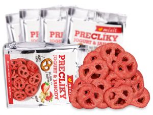 Mixit praclíky do vrecka - Jogurtová čokoláda s jahodami 70 g