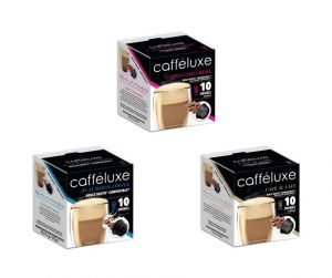  Balíček ochutených káv Cafféluxe - 30 kapsúl pre Dolce Gusto kávovary