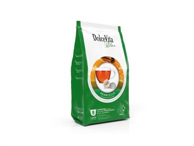 Dolce Vita TEJ ARANCELLA (POMARANČOVÝ ČAJ) - 8 kapsúl pre Dolce Gusto kávovary