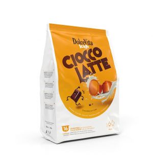  Dolce Vita CIOCCOLATTE (HORÚCA MLIEČNA ČOKOLÁDA) - 16 kapsúl pre Dolce Gusto kávovary