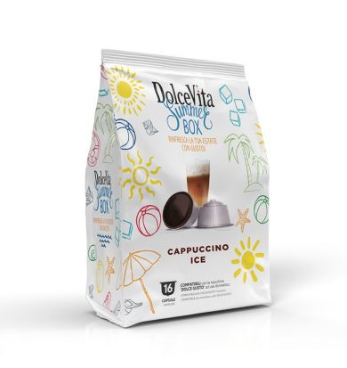  Dolce Vita CAPPUCCINO ICE (ĽADOVÉ CAPPUCCINO) - 16 kapsúl pre Dolce Gusto kávovary