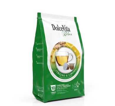  Dolce Vita TEJ ARANCELLA (POMARANČOVÝ ČAJ) - 10 kapsúl pre Nespresso kávovary