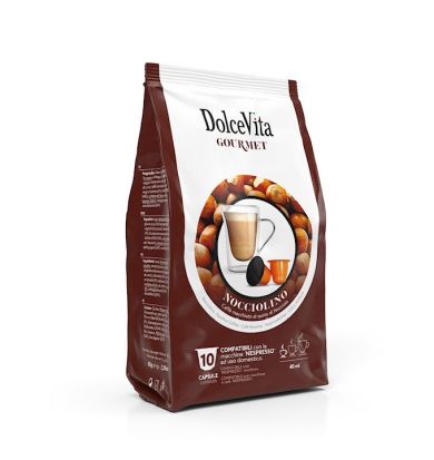 Dolce Vita NOCCIOLONE - 10 kapsúl pre Nespresso kávovary