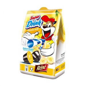  Café René Banana Milk (Banánový šejk) - 16 kapsúl pre Dolce Gusto kávovary