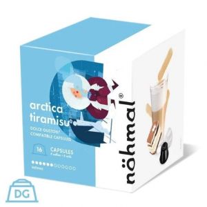 Nohmal Artico Tiramisu - 8+8 kapsúl pre Dolce Gusto kávovary