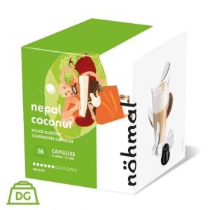  Nohmal Nepal Coconut (Kokos) - 8+8 kapsúl pre Dolce Gusto kávovary
