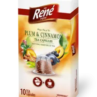 Café René Tea Plum & Cinnamon (Čaj Švetska a skořice)