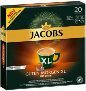 Guten Morgen XL, Jacobs - 20 hliníkových kapsúl pre Nespresso kávovary