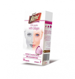 Café René Espresso Collagen - 10 kapsúl pre Nespresso kávovary
