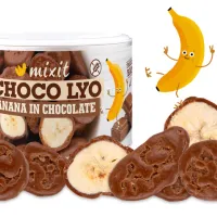 Mixit Chrumkavé banániky v čokoláde 170 g