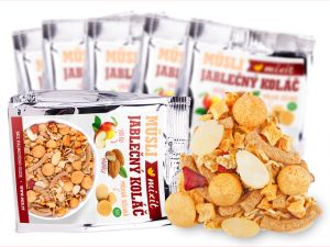 Mixit Müsli Jablkový koláč a maslová sušienka do vrecka 60 g