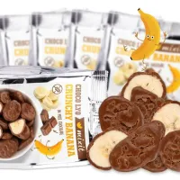 Mixit Chrumkavé banániky v čokoláde do vrecka 70 g