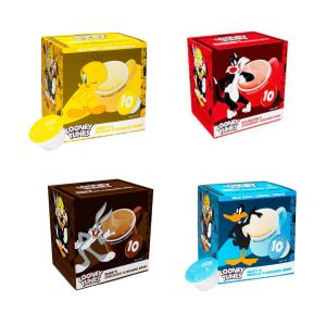 Balíček mliečnych šejkov Looney Tunes - 40 kapsúl pre Dolce Gusto kávovary