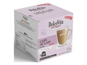 Dolce Vita Cafe au Lait  - 10 kapsúl pre Nespresso kávovary