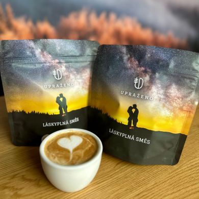 Láskyplná zmes - Zrnková káva 100% arabica 250 g