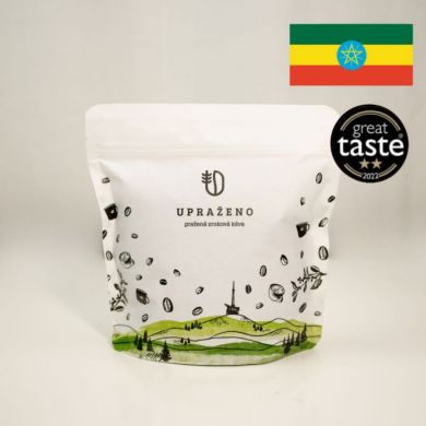 Zrnková káva - Ethiopia Solomon Hamisho 100% Arabica
